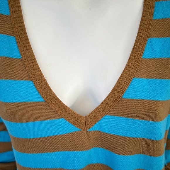 We The Free Sail Away Long Sleeve Tee Savannah Blue Combo NWOT - Picture 9 of 14